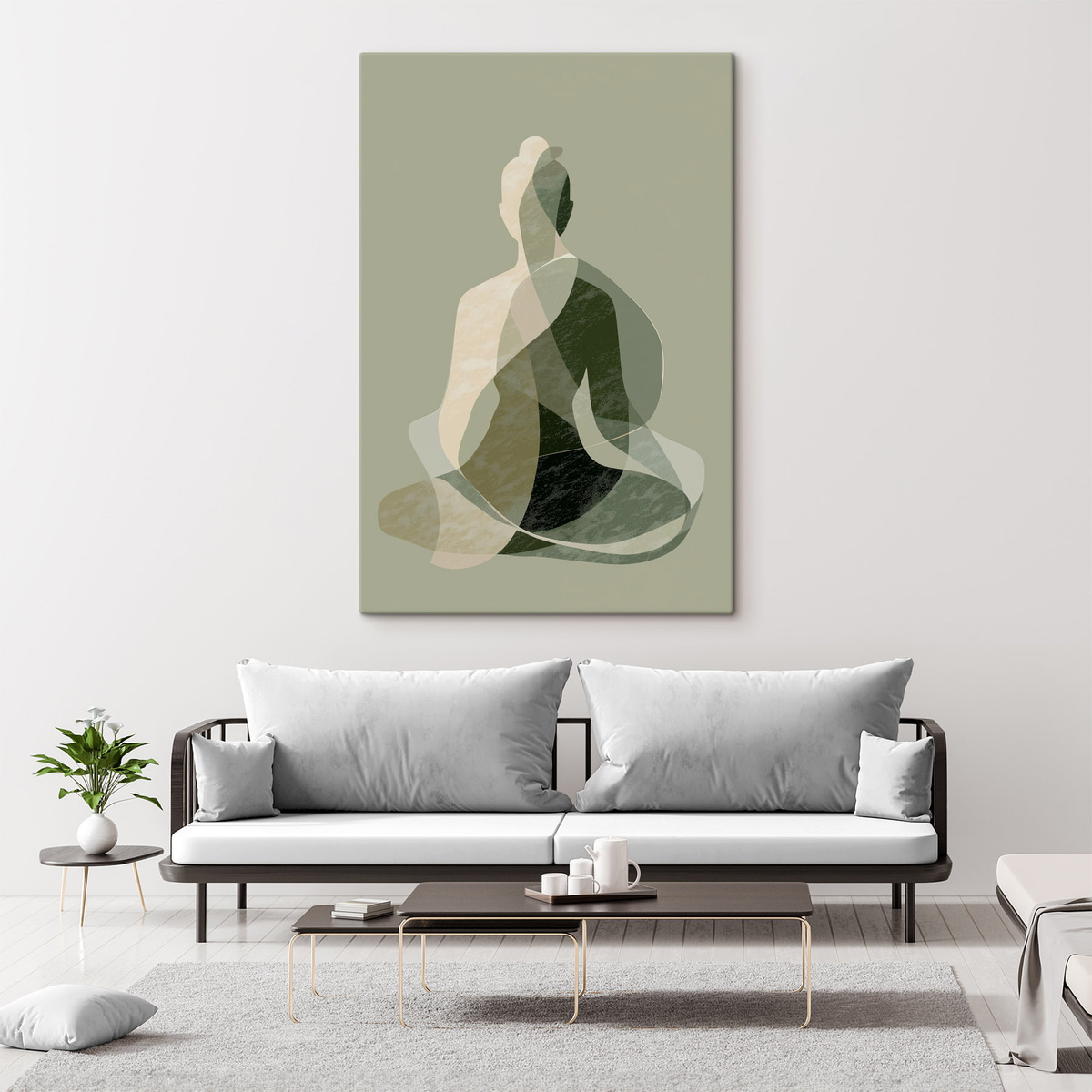 Yoga-figuur — interieur 2