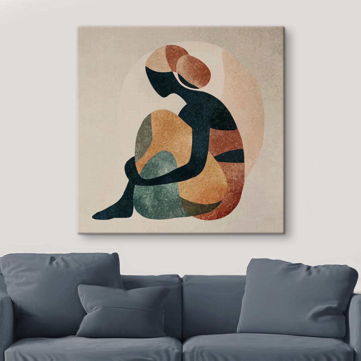 Abstract menselijke figuur — interieur 2