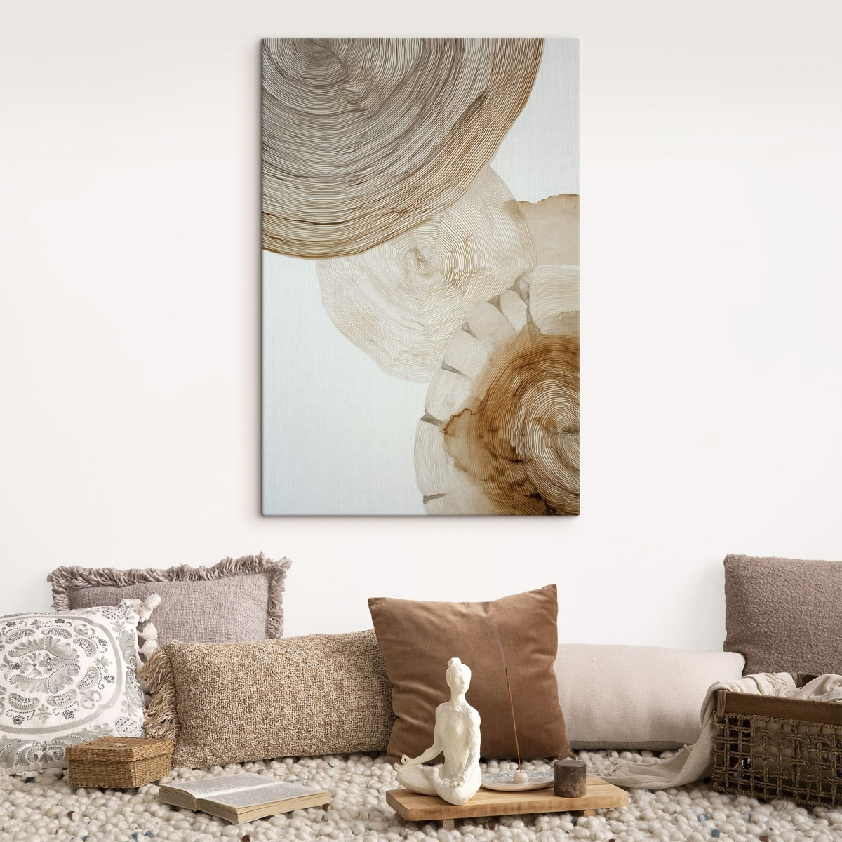 abstracte jaarlijkse boomringen — interieur 2