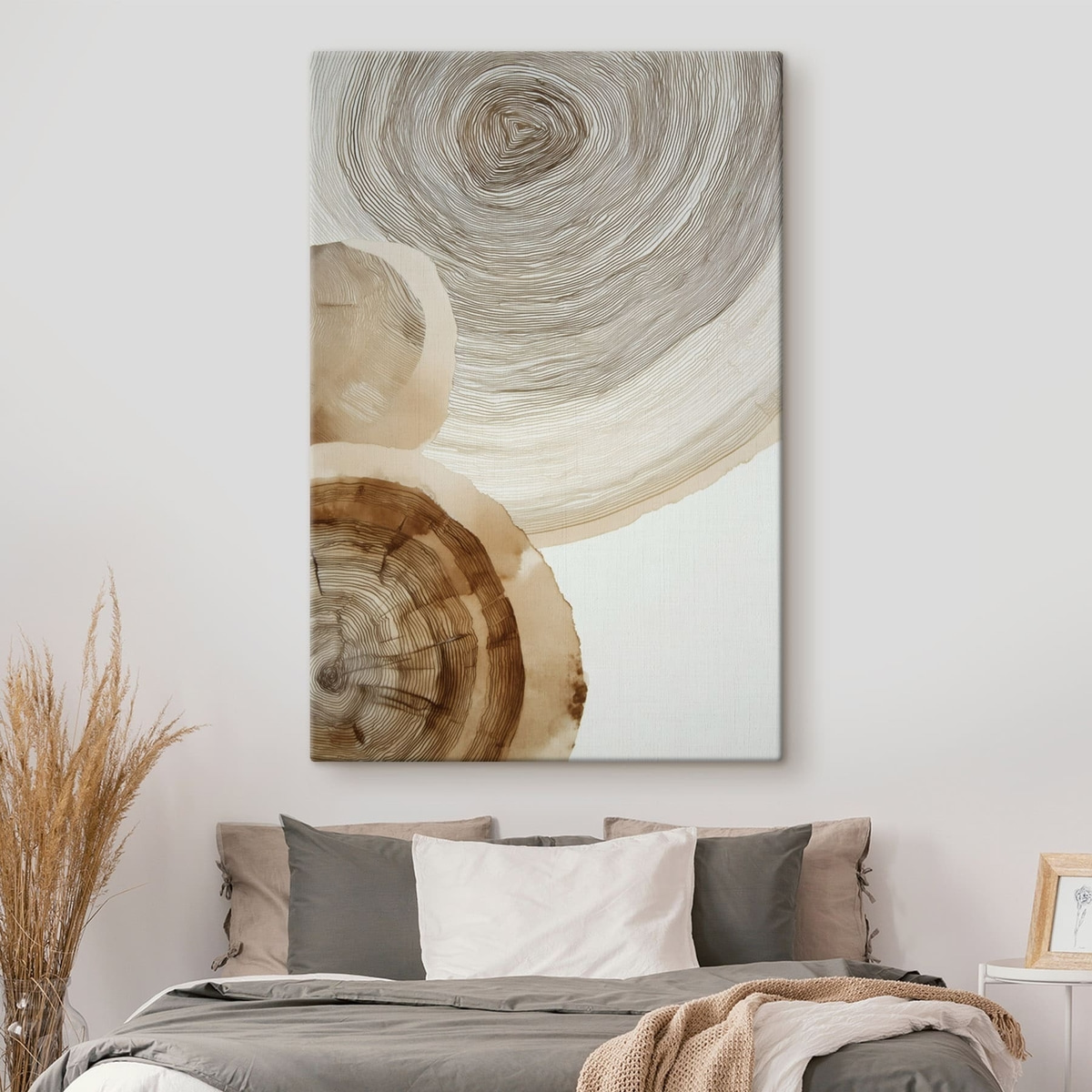 abstracte jaarlijkse boomringen — interieur 1