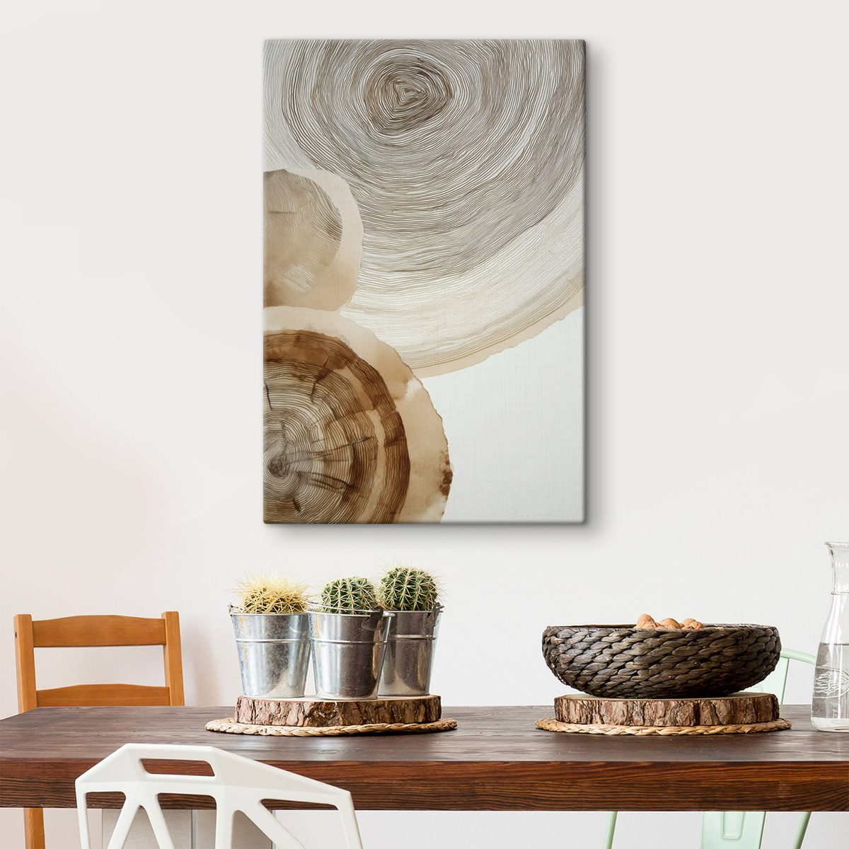 abstracte jaarlijkse boomringen — interieur 2