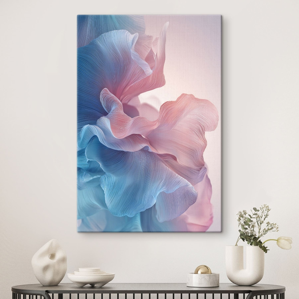 abstracte golven met volume-effect — interieur 1