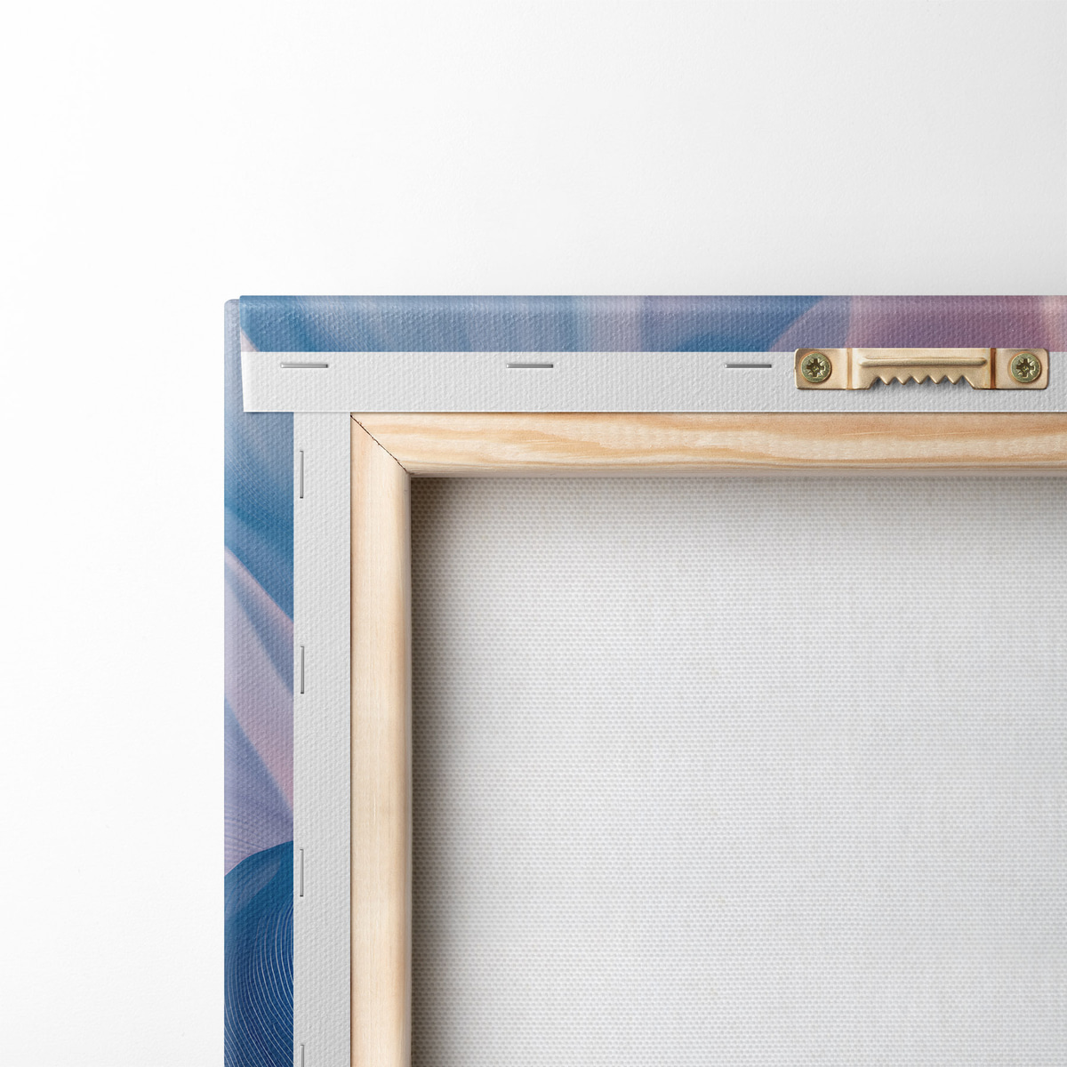 abstracte golven met volume-effect — achterkant