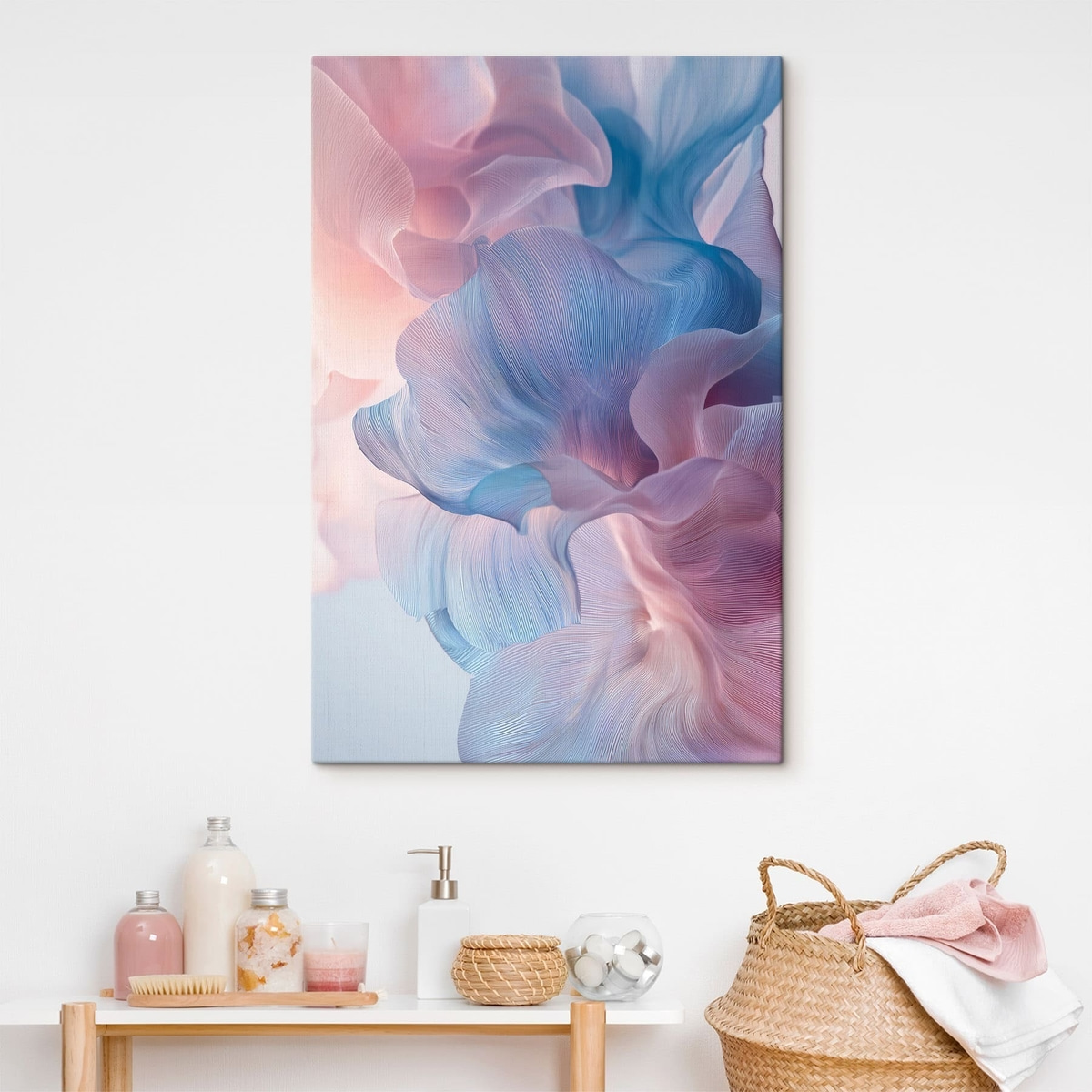abstracte golven met volume-effect — interieur 1