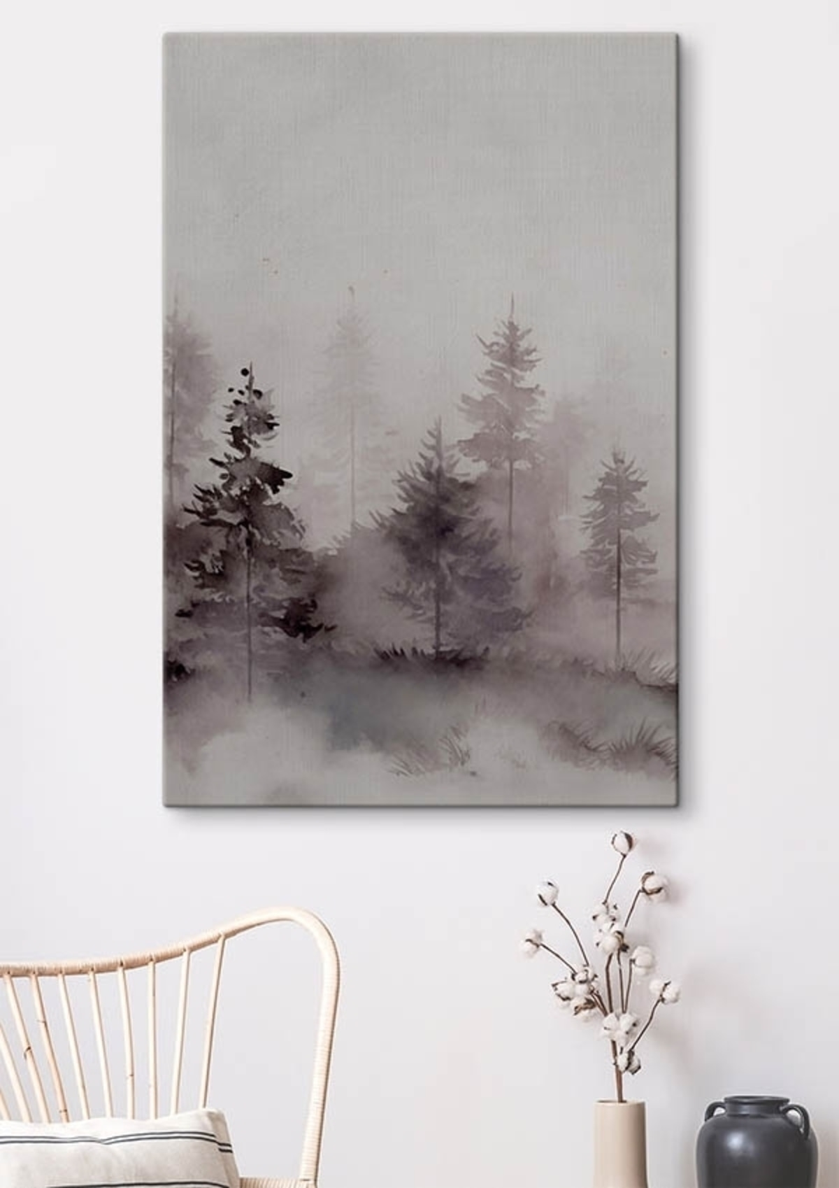 Bos, imitatie aquarel — interieur 1