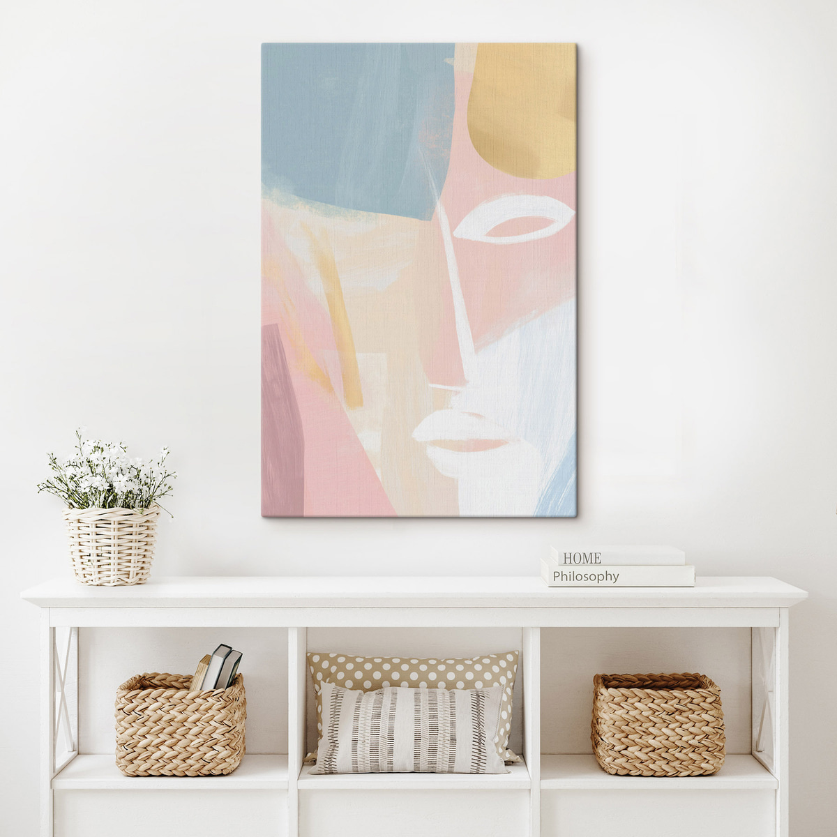 Abstract gezicht — interieur 3