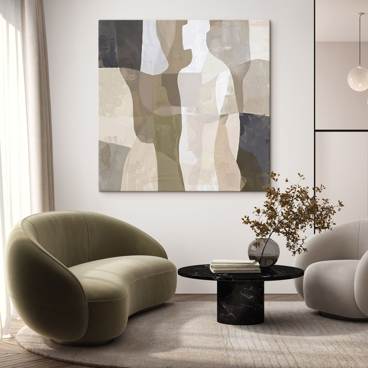 Abstract silhouet — interieur 1