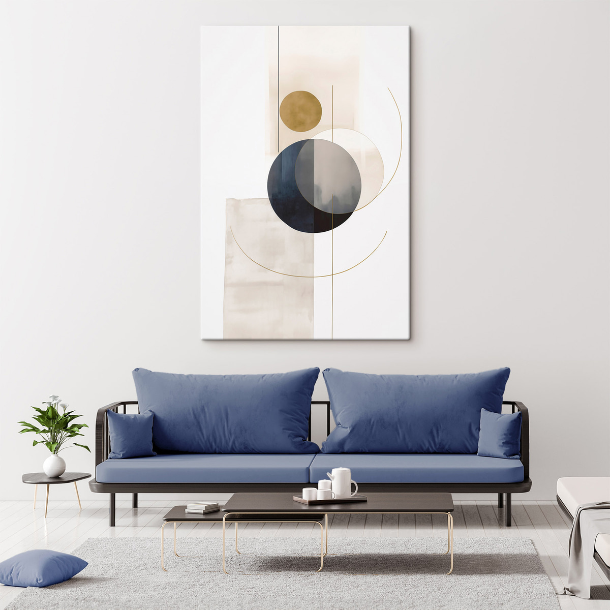 Abstract met cirkels — interieur 3