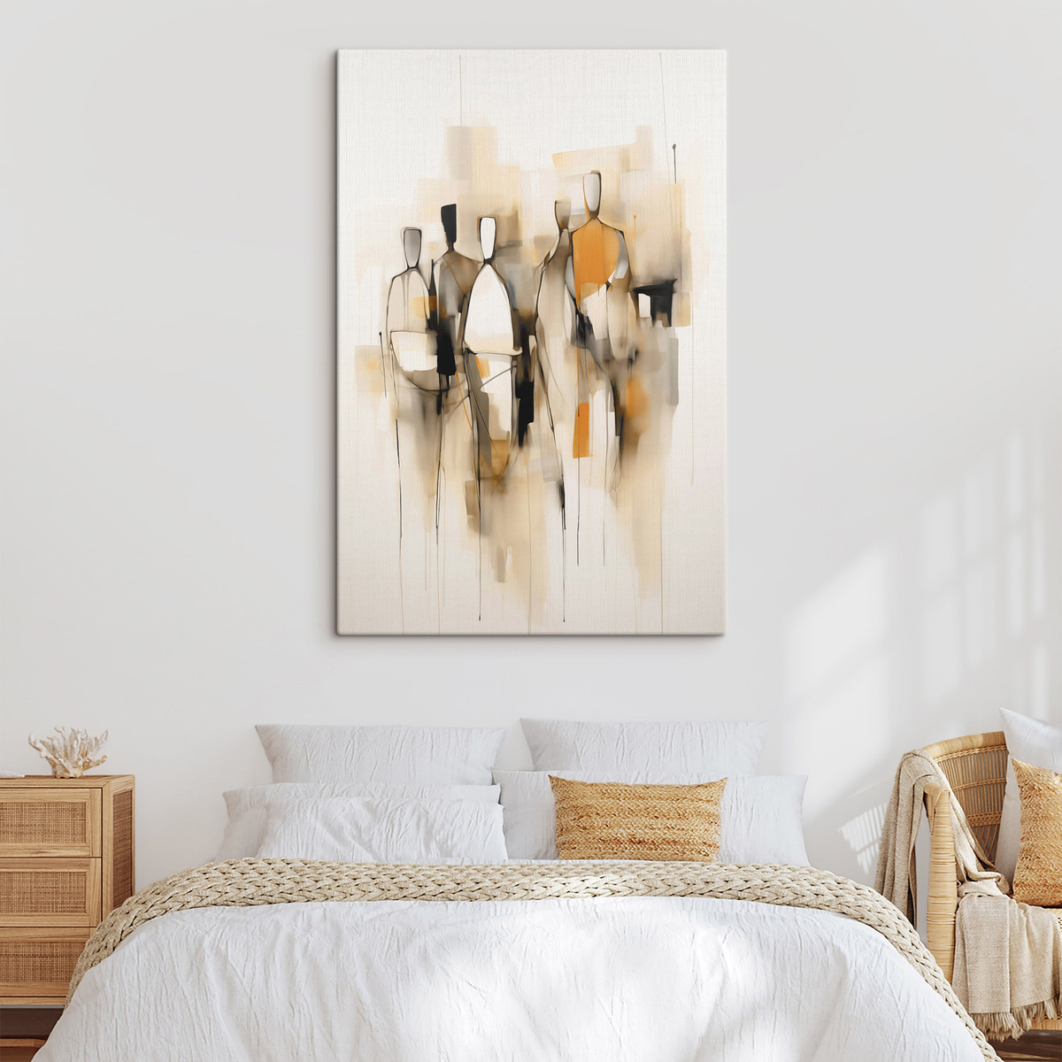 Abstracte silhouetten — interieur 2
