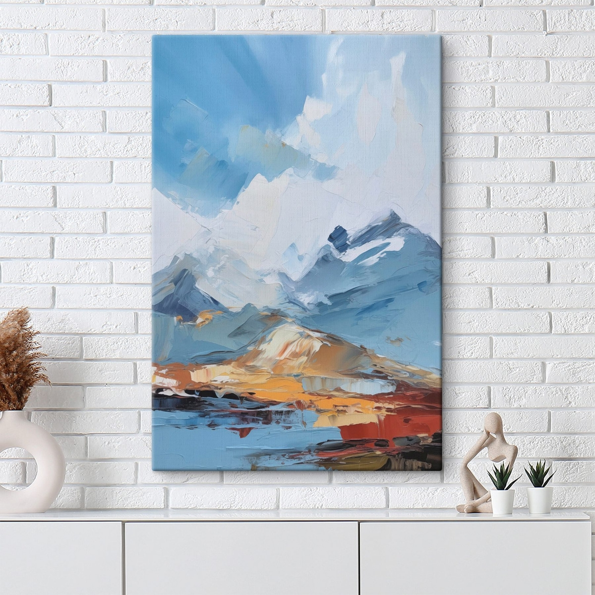 Bergen imitatieschilderij — interieur 1