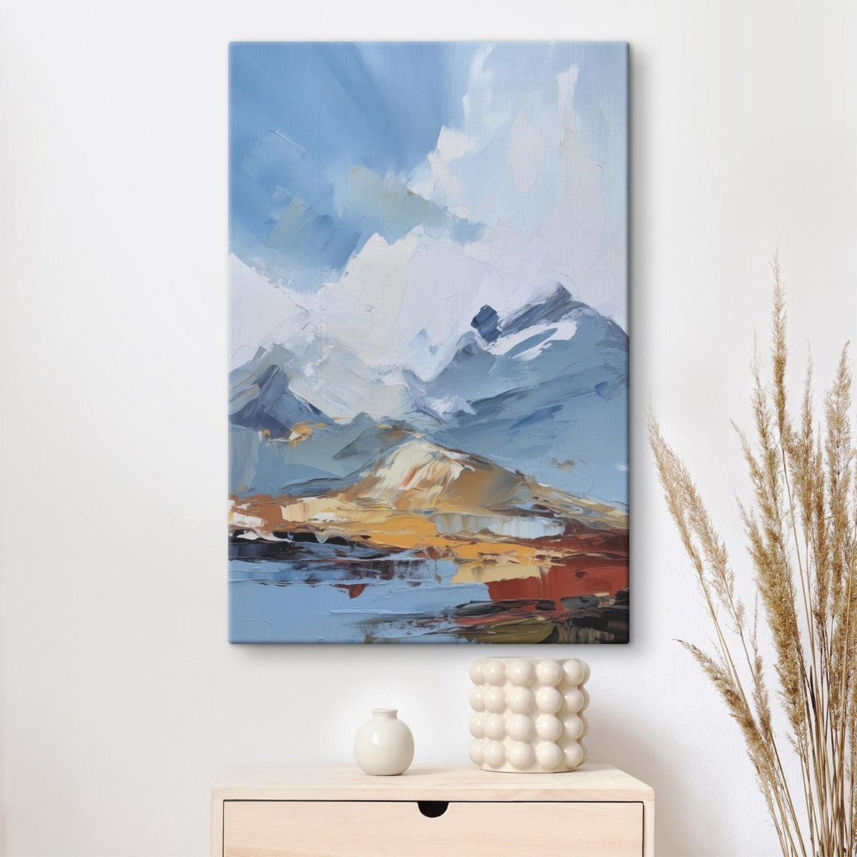 Bergen imitatieschilderij — interieur 2