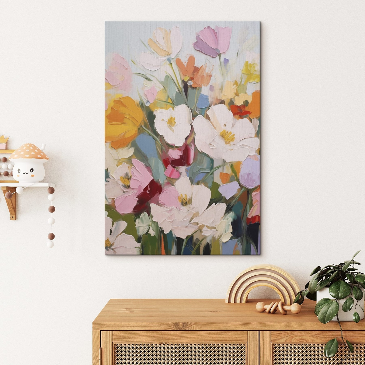 Heldere bloemen — interieur 1