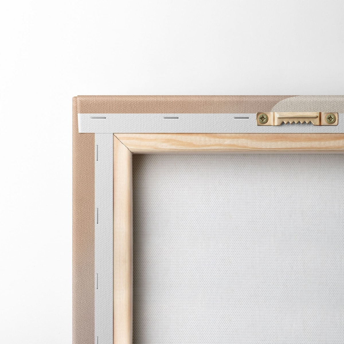 minimalistische abstracte compositie van gestapelde vormen — achterkant