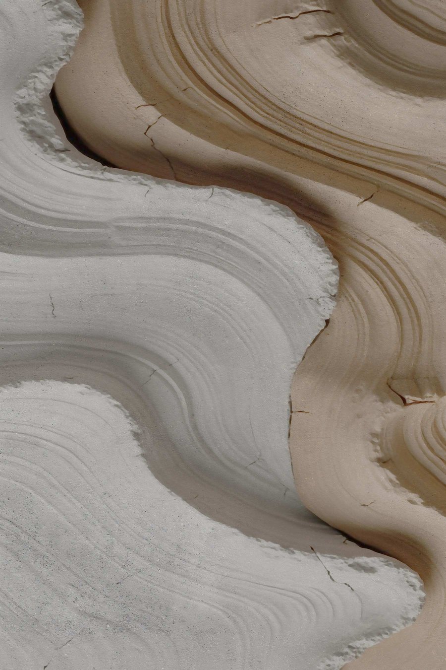 Lichte en beige lijstwerk — volledig ontwerp