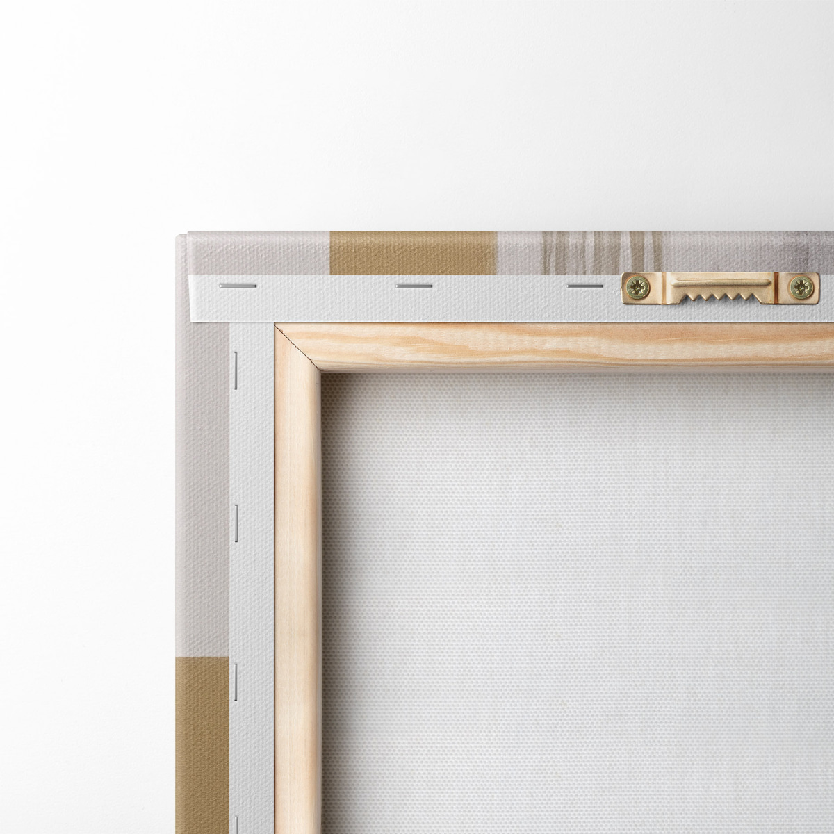 Moderne abstractie met imitatie van versleten textuur — achterkant