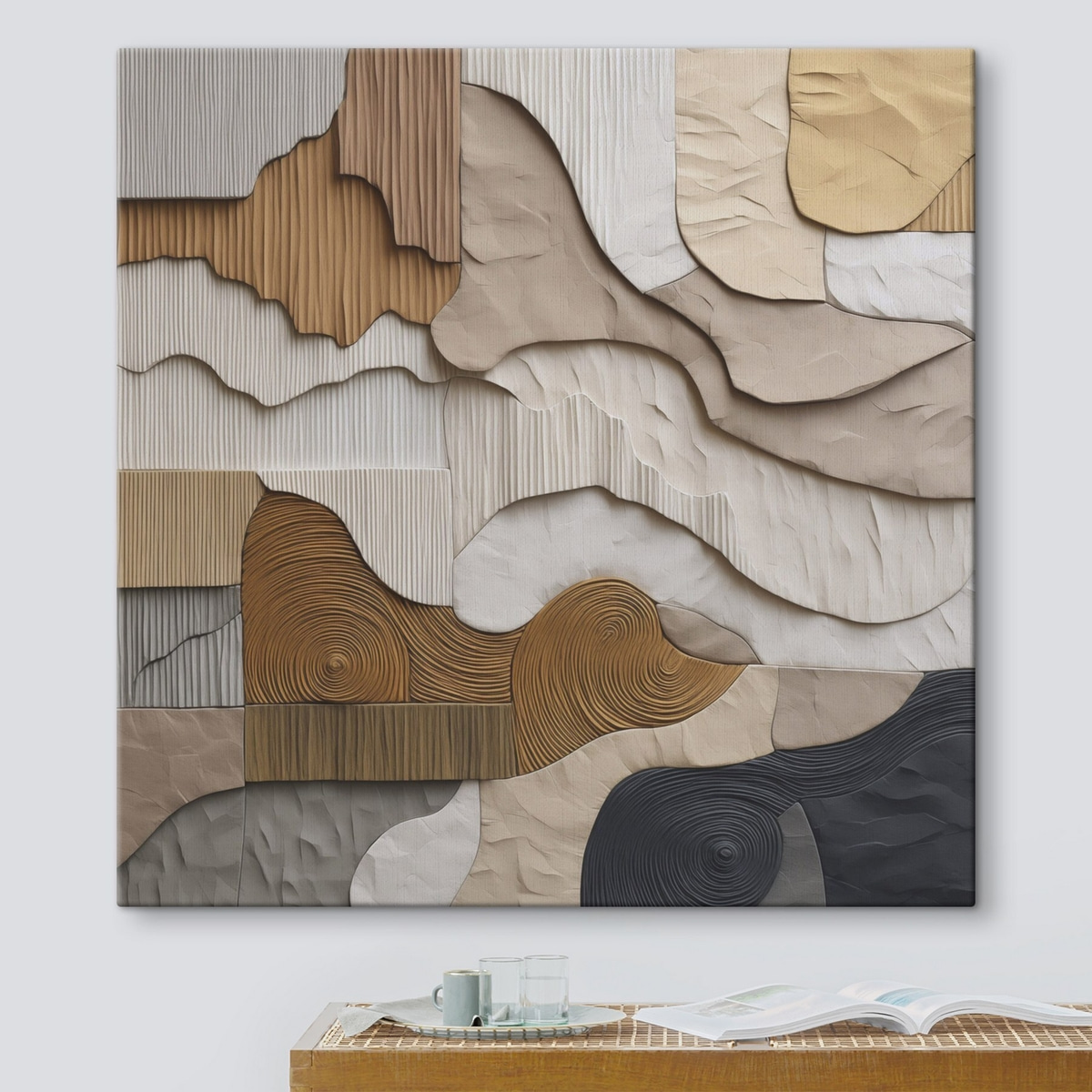 Abstracte samenstelling — interieur 2