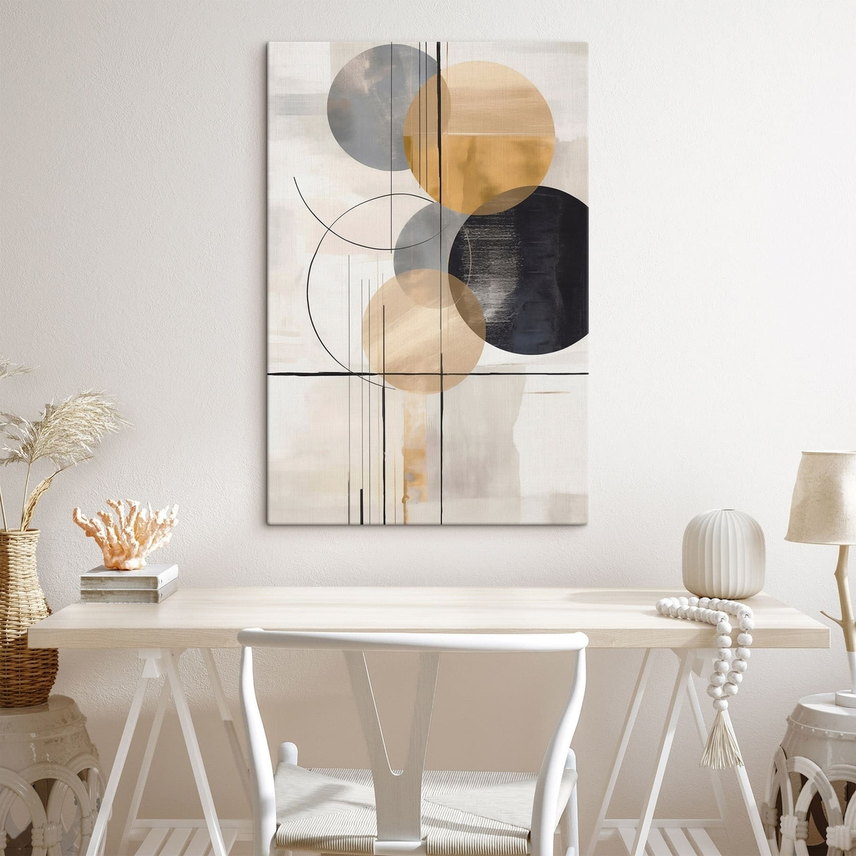 Abstract met cirkels — interieur 3