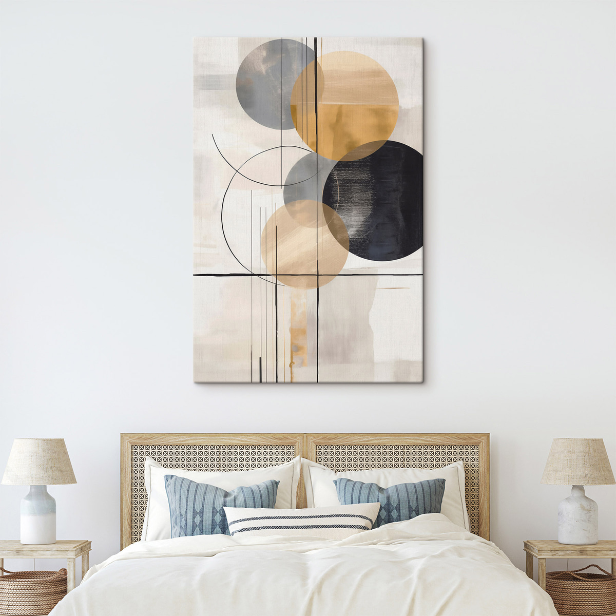 Abstract met cirkels — interieur 2