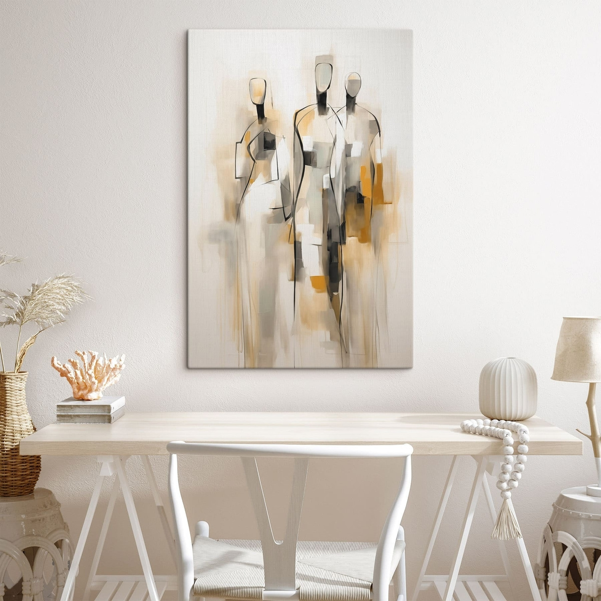Abstracte silhouetten — interieur 3