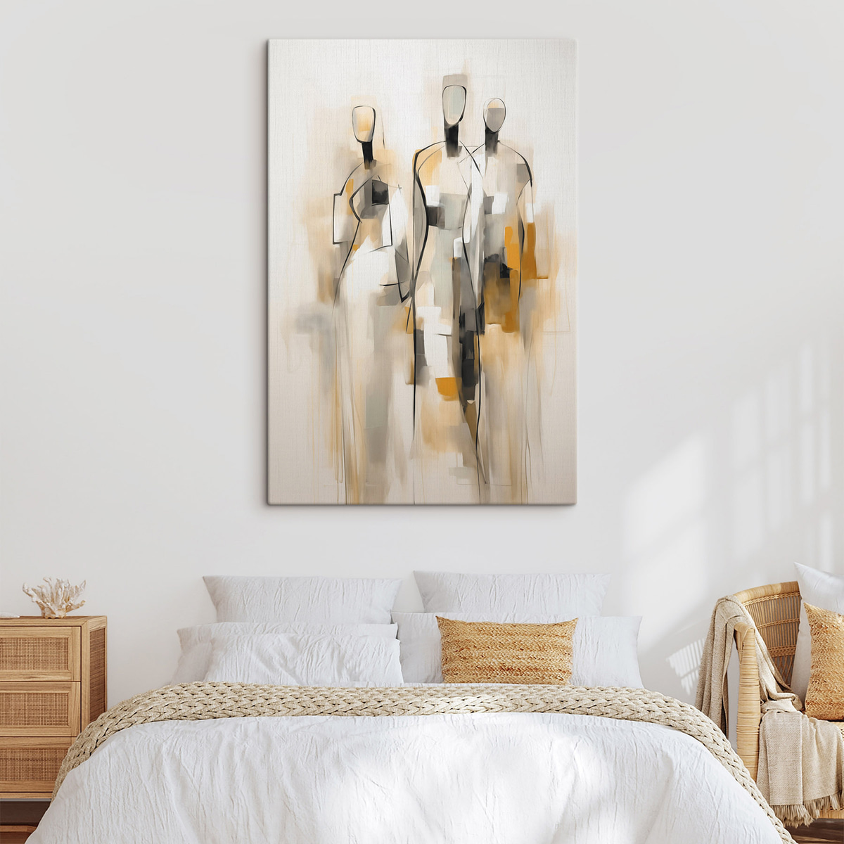Abstracte silhouetten — interieur 2