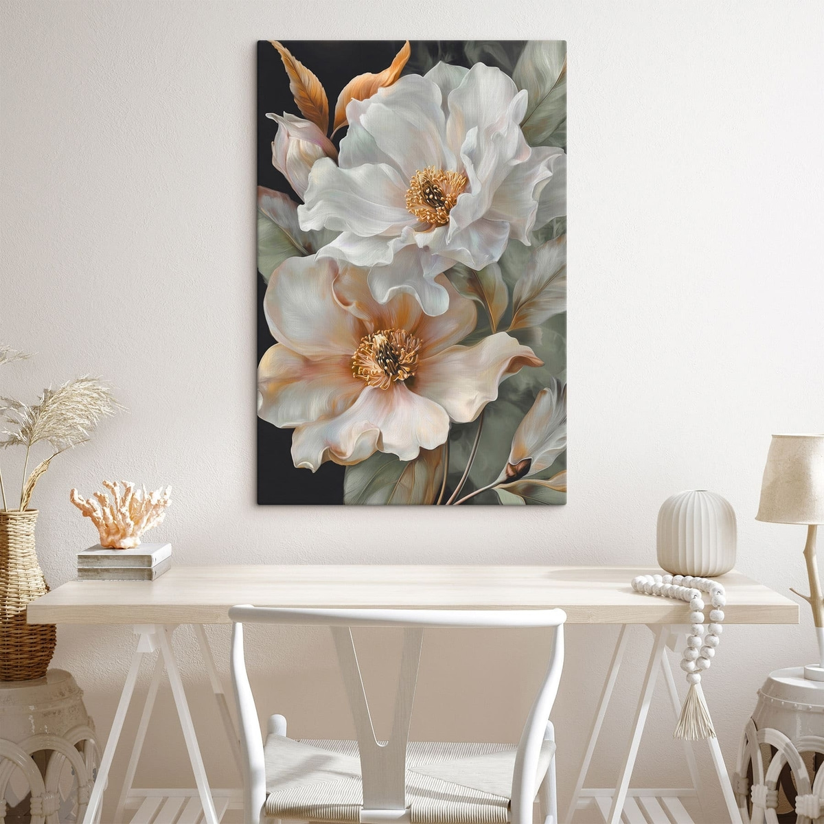 Grote bloemen — interieur 3