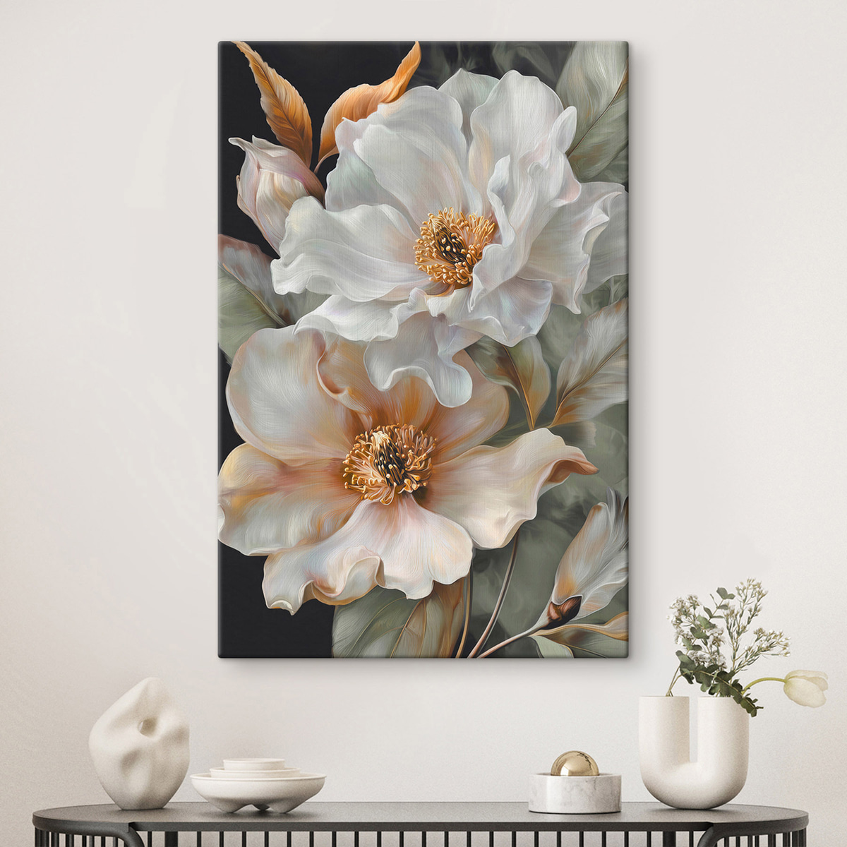 Grote bloemen — interieur 1