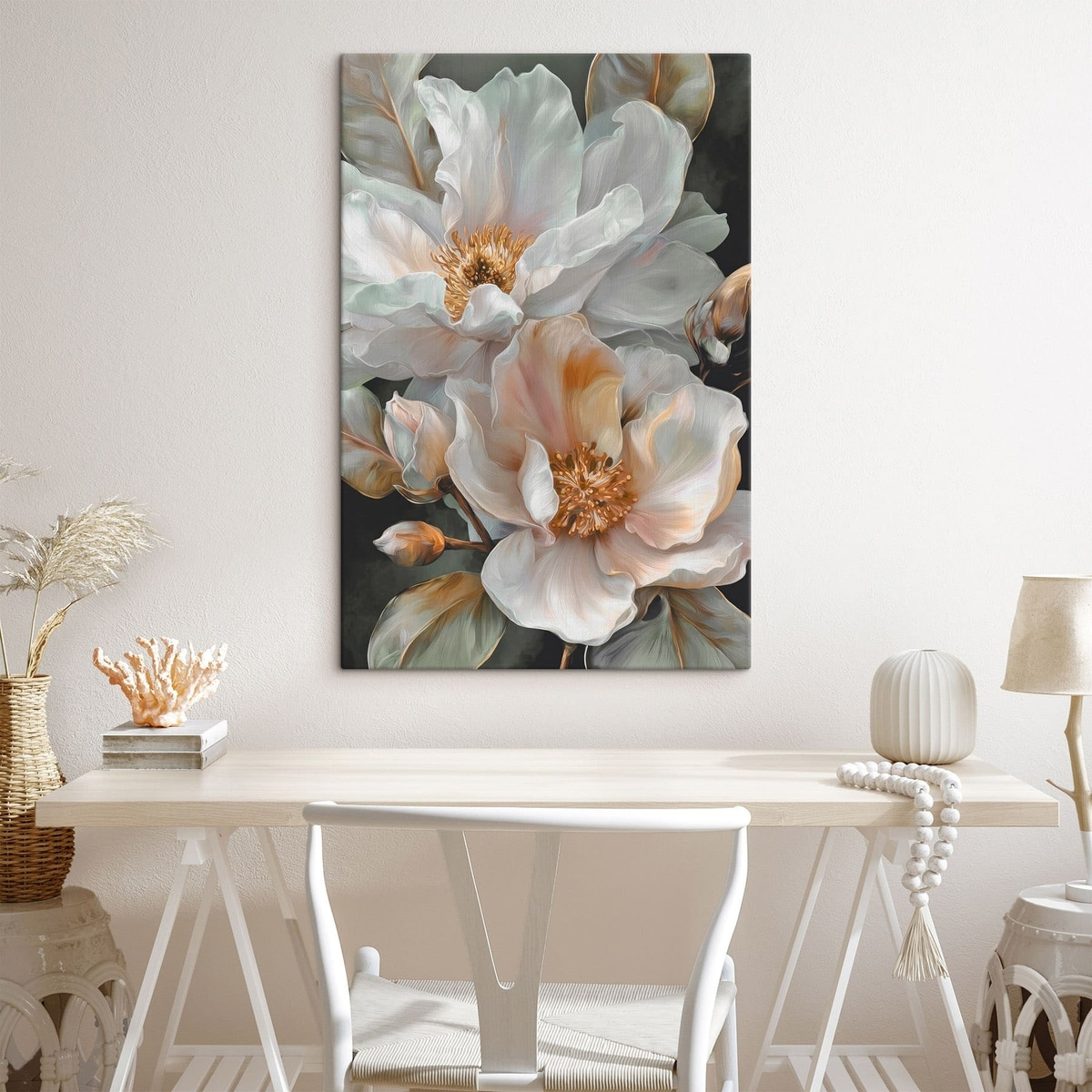 Grote bloemen — interieur 3