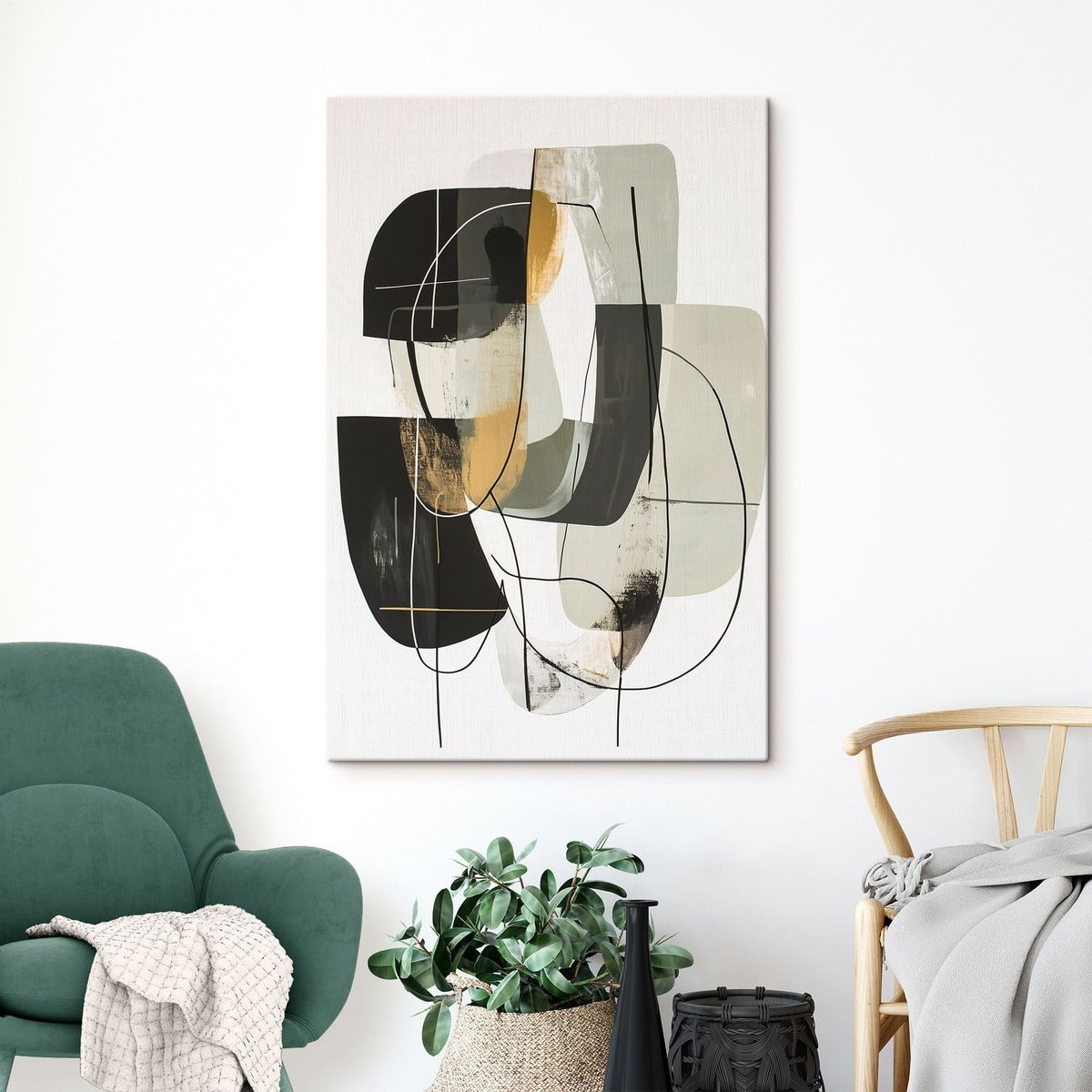 Hedendaagse abstractie — interieur 3