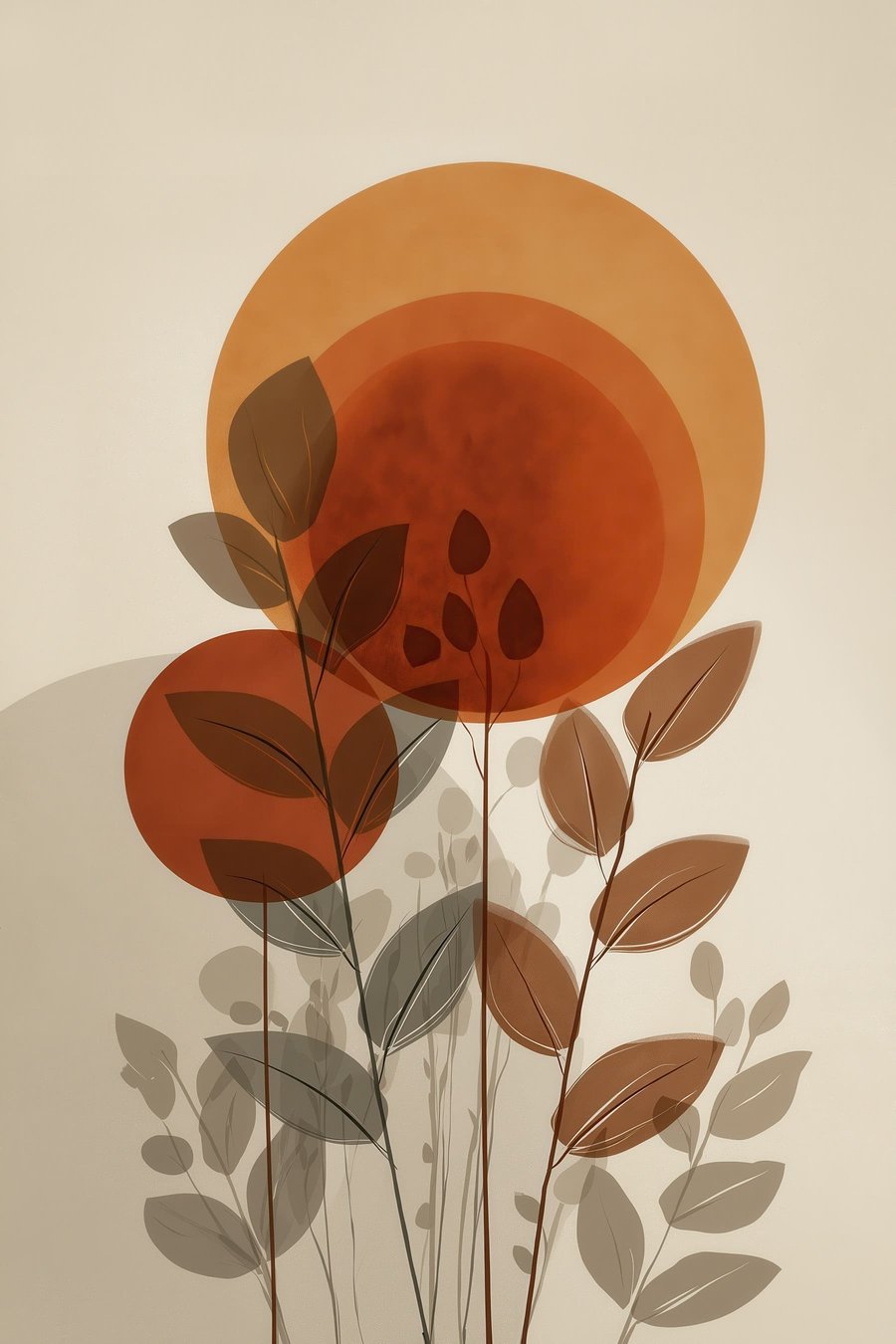 Boho-stijl — volledig ontwerp