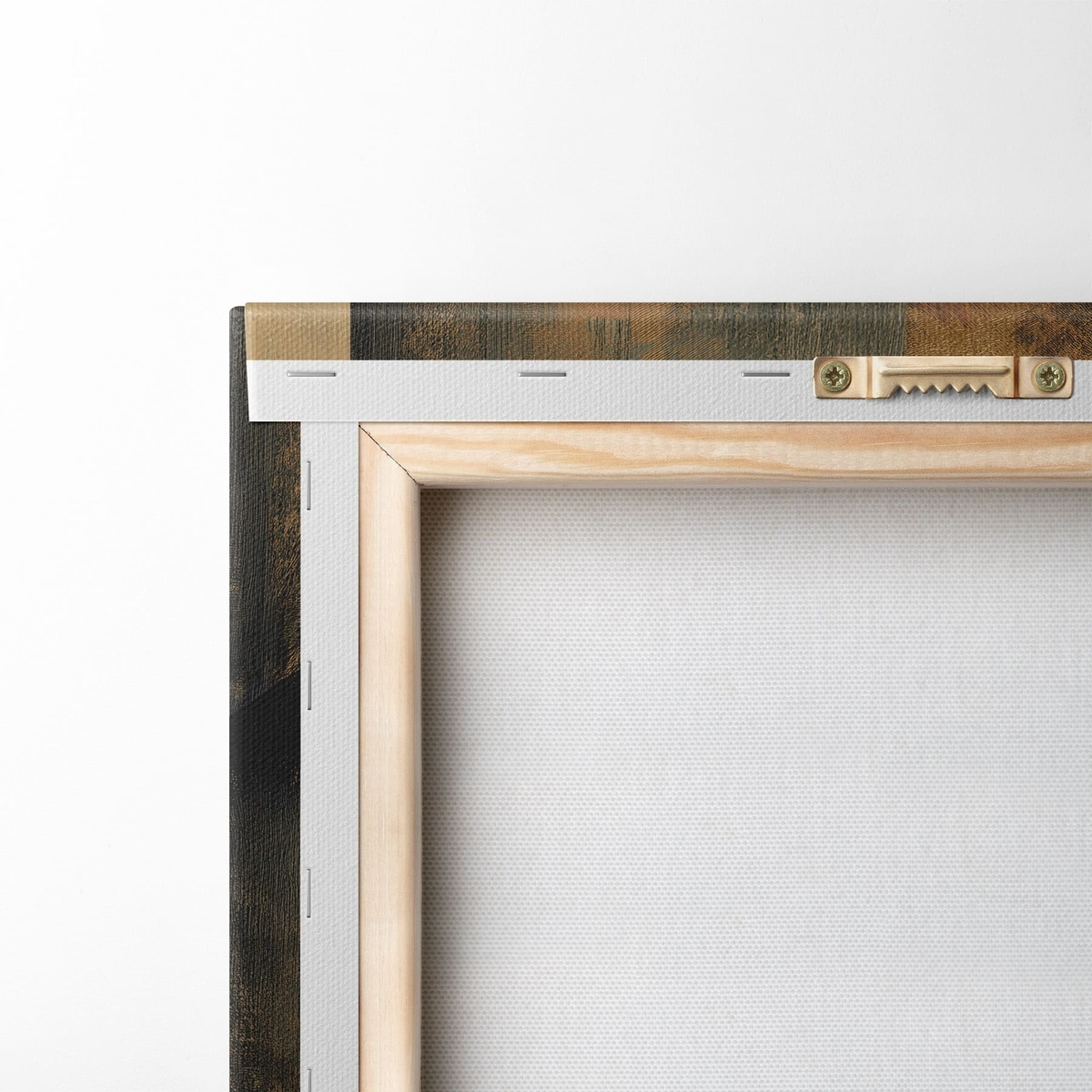 Abstract gezicht — achterkant
