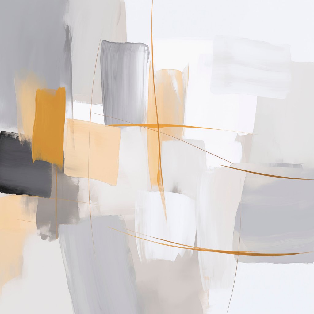 Abstractie imitatie van schilderkunst — volledig ontwerp
