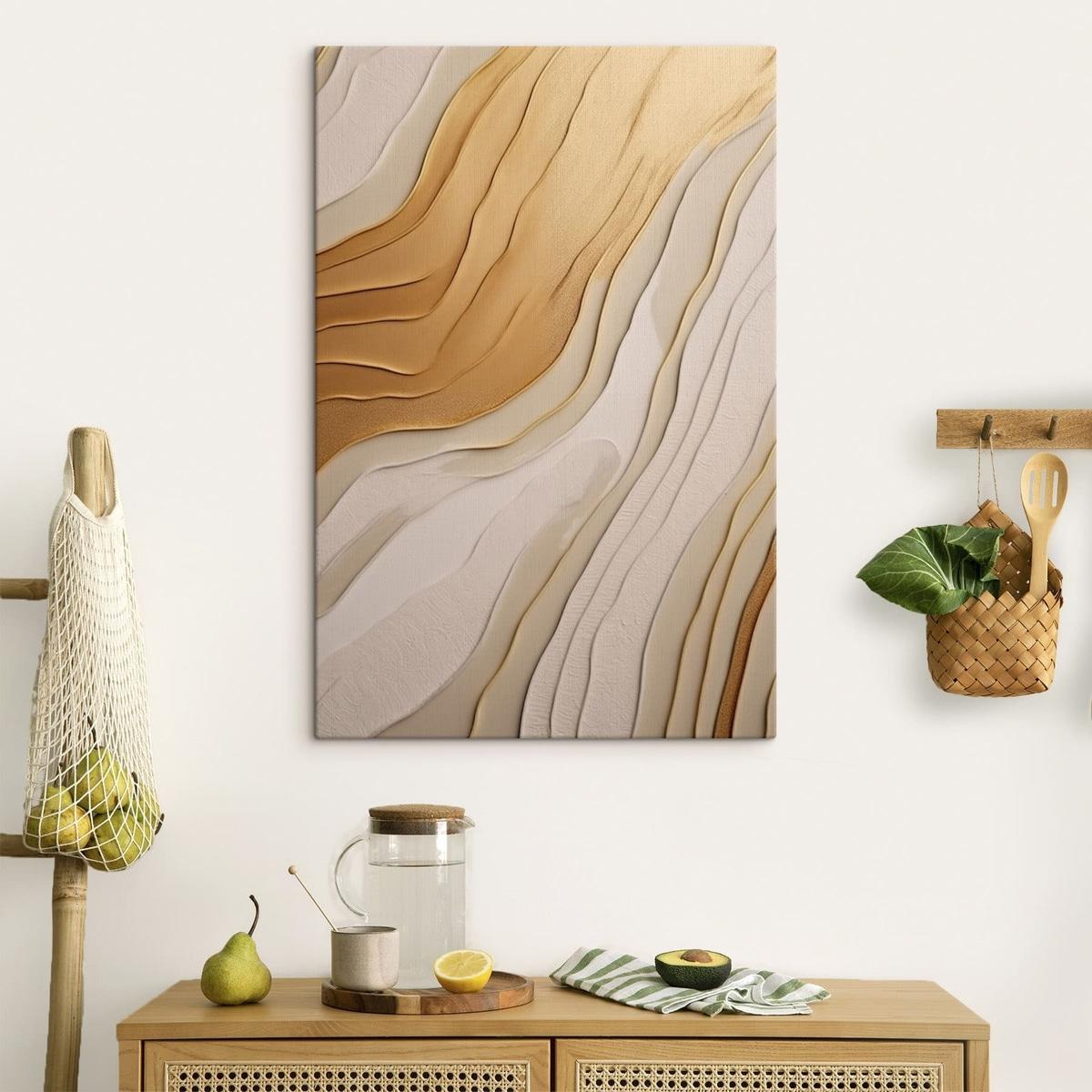 Abstracte golven — interieur 1