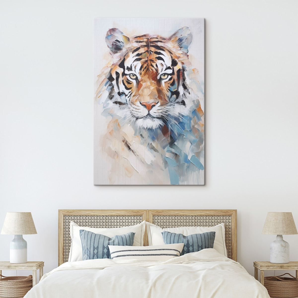 Tijger imitatieschilderij — interieur 2