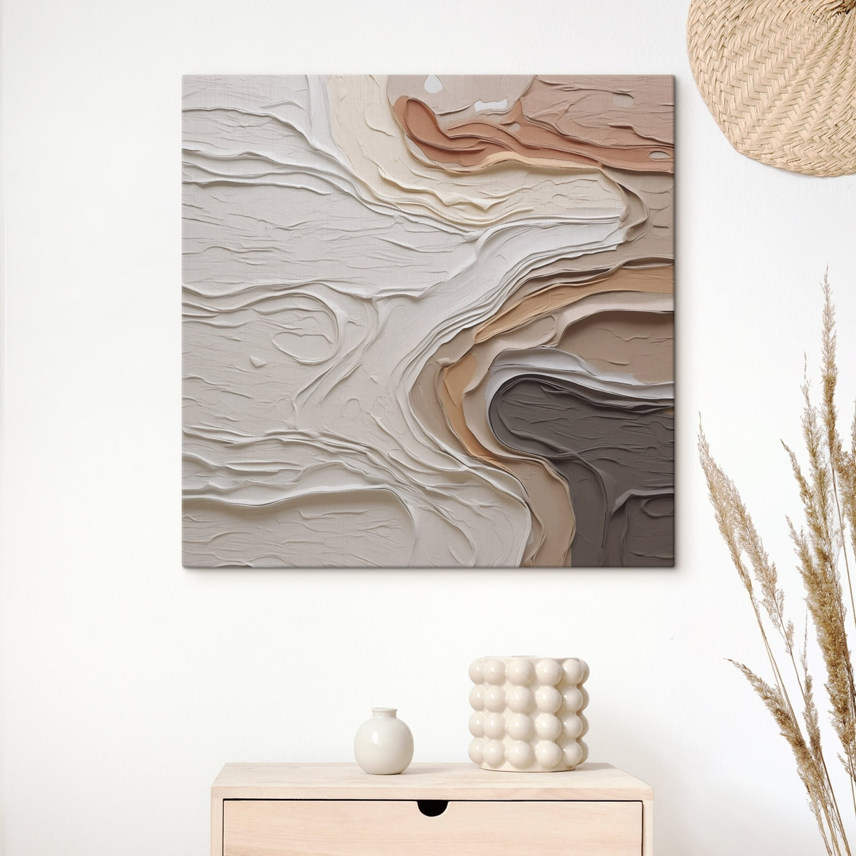 Abstracte compositie, imitatie van schilderkunst — interieur 1