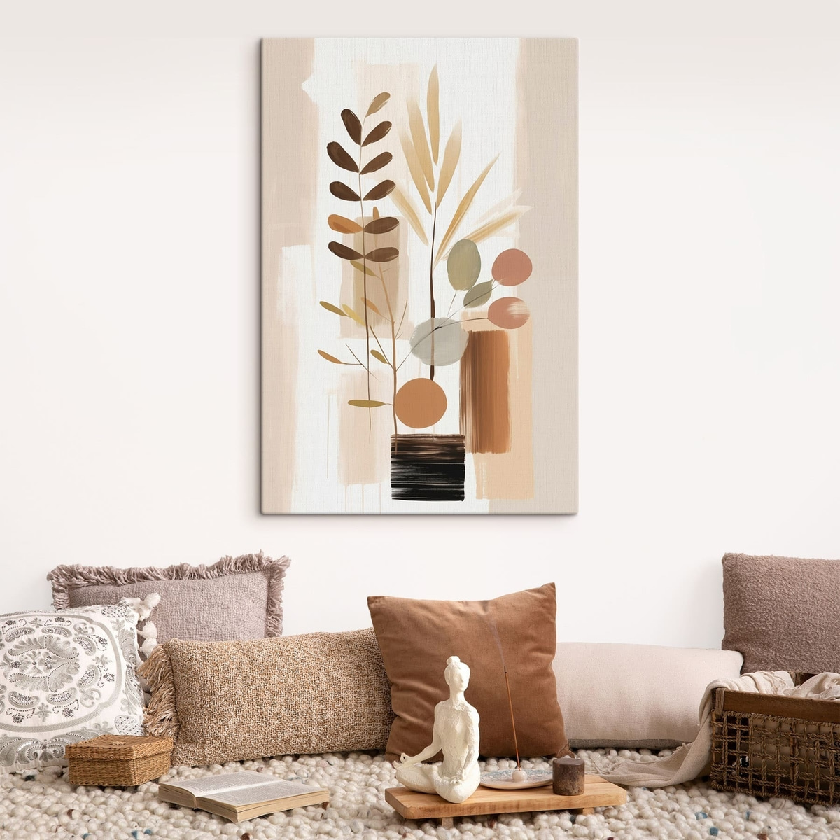 Abstracte botanische compositie — interieur 2