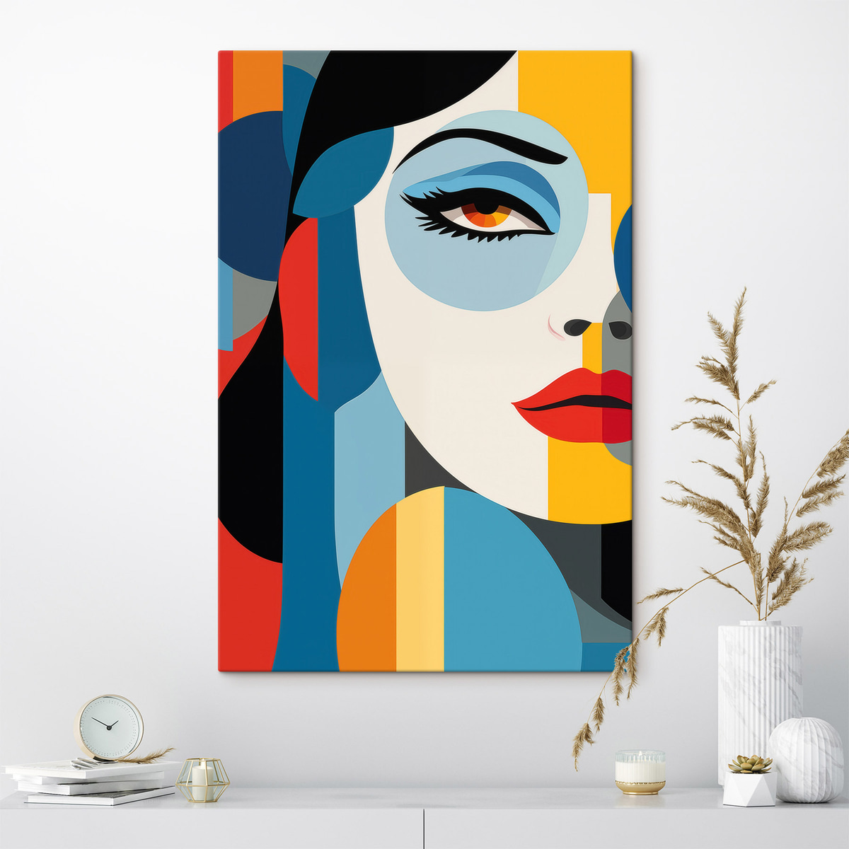 Abstract portret — interieur 1