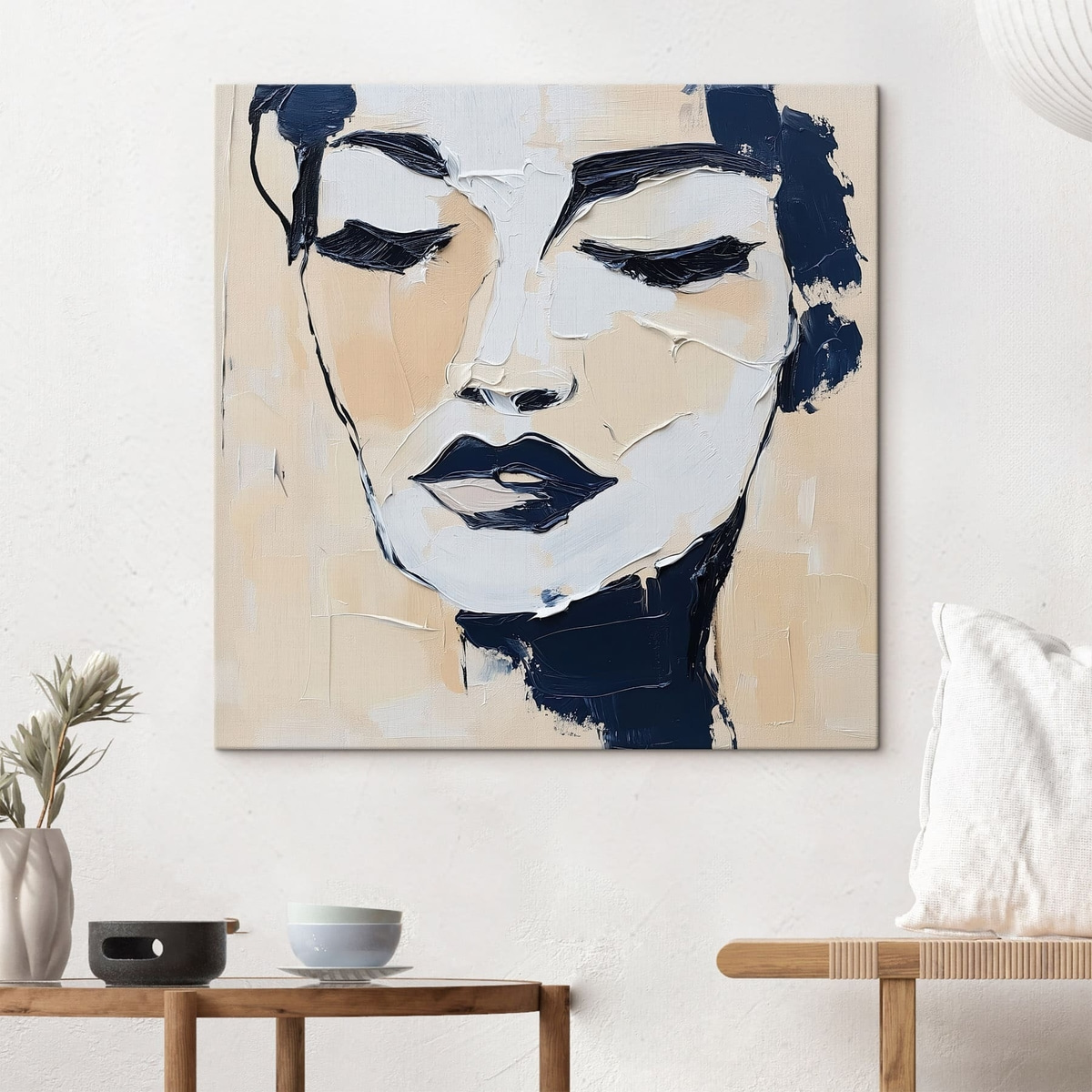 Abstract gezicht — interieur 2