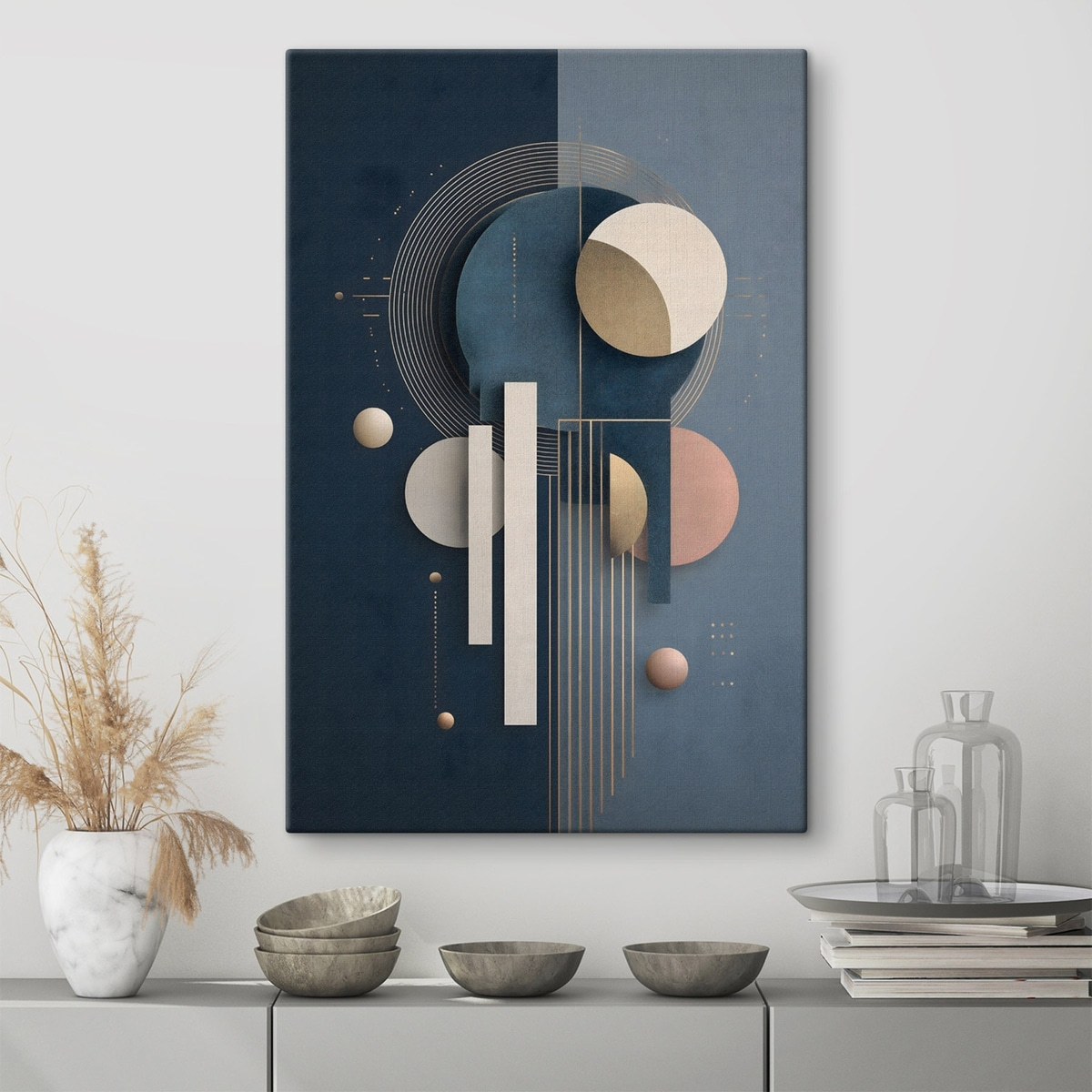 Abstracte meetkunde — interieur 1