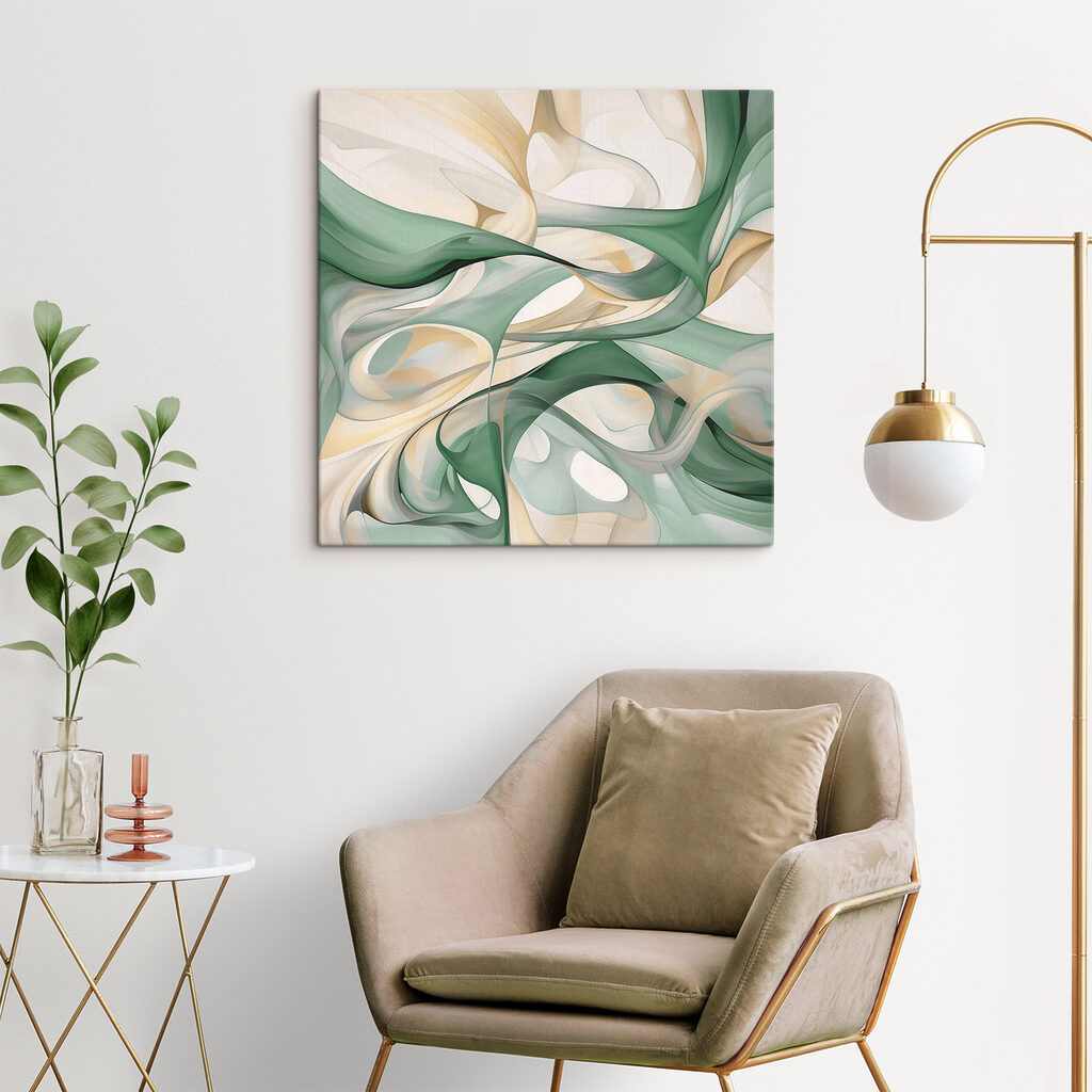 Vloeiende rondingen in zachte kleuren — interieur 3