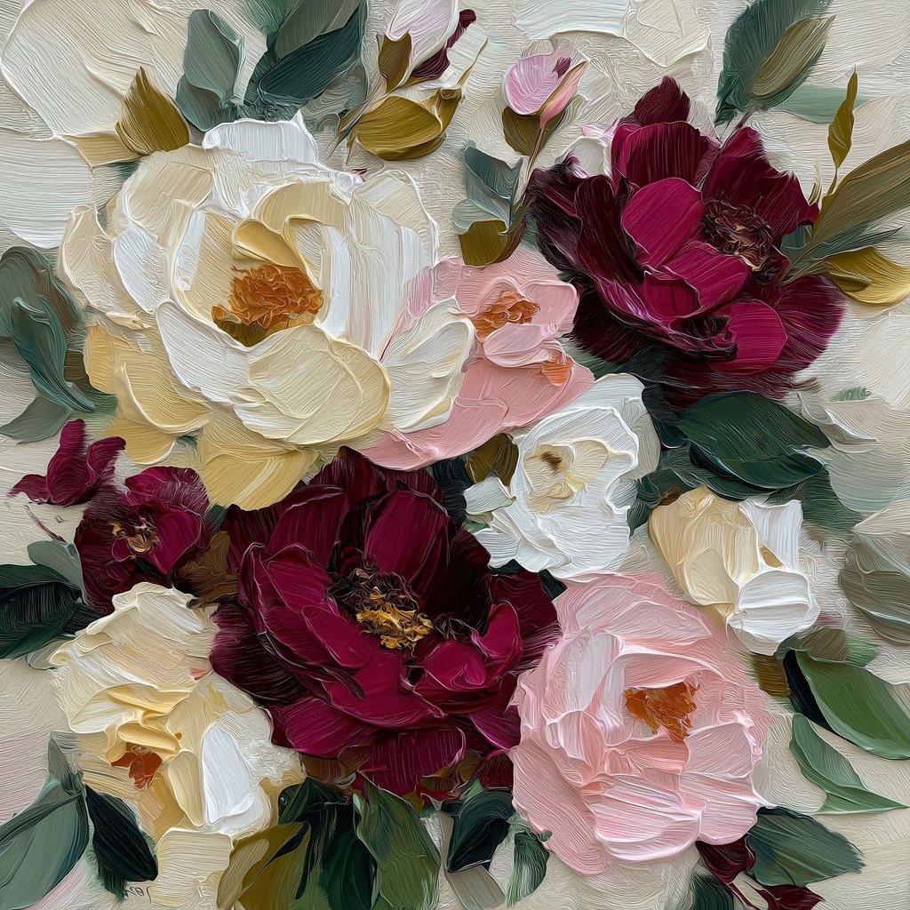 Bloemen — volledig ontwerp