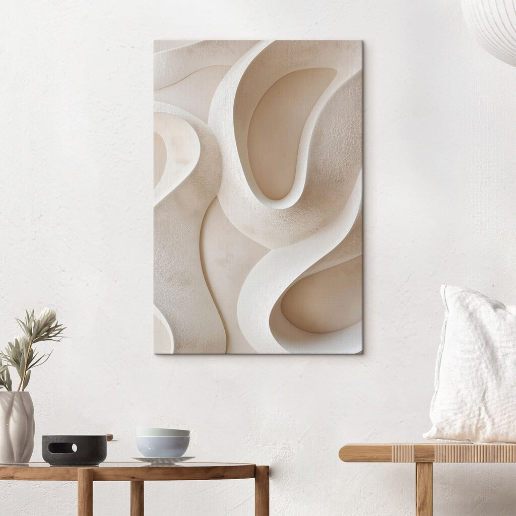 Vloeiende rondingen en zachte vormen — interieur 2