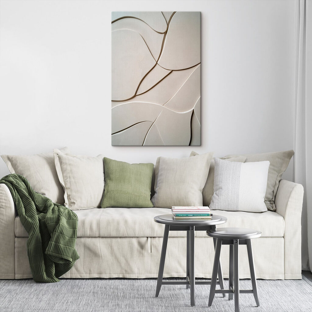 Vloeiende rondingen in zachte tinten — interieur 3
