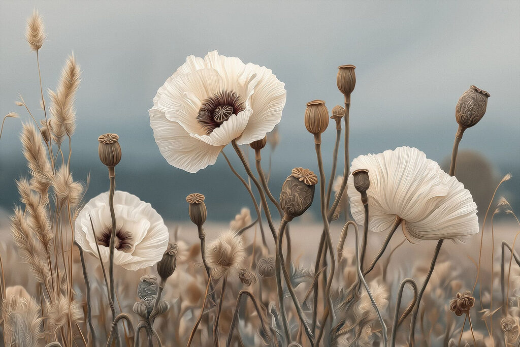 Het gefluister van de natuur in zachte tinten — volledig ontwerp