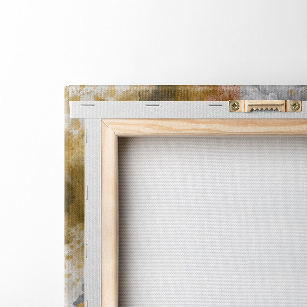 - Elegant bloemmotief met levendige kleuren — achterkant