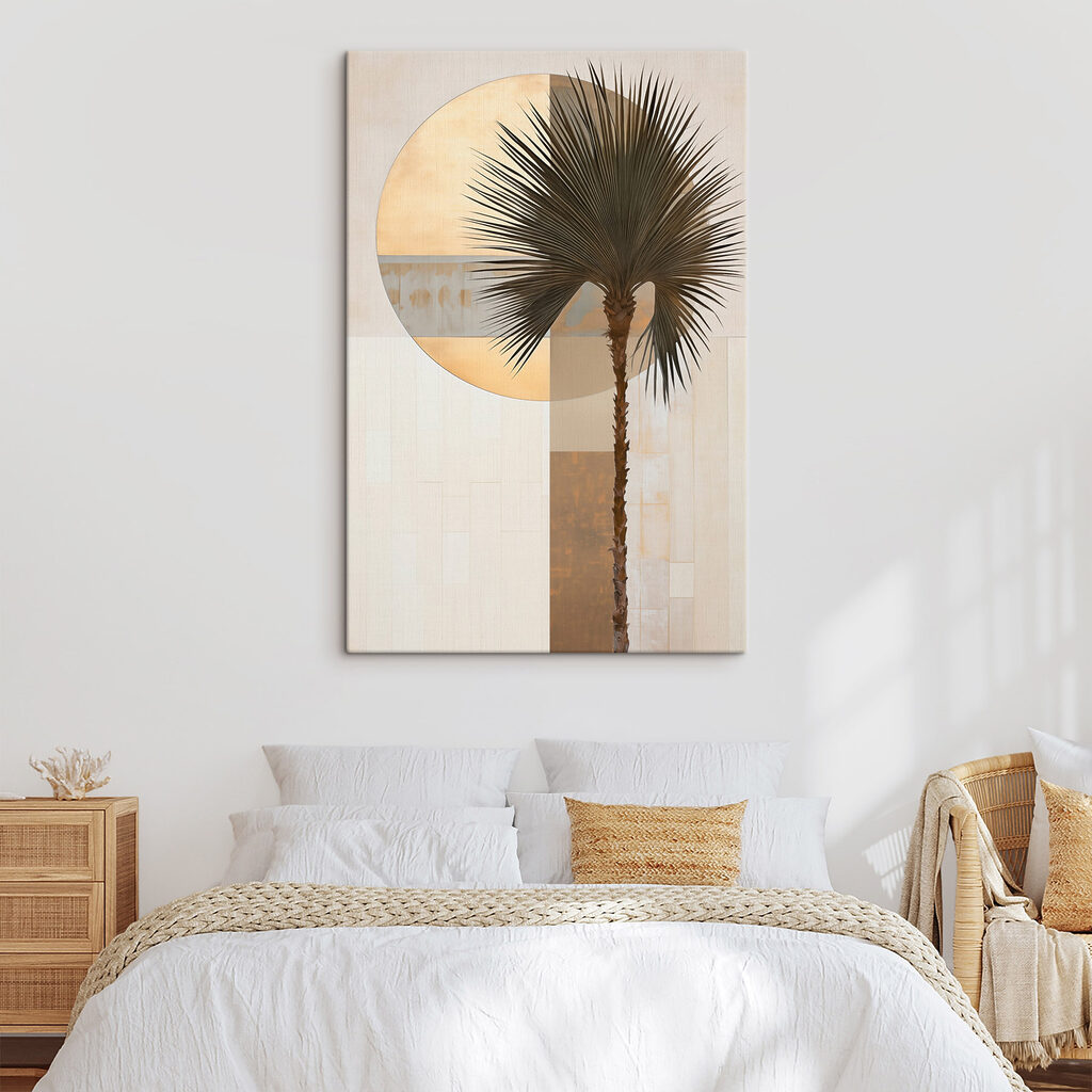 Palmboom voor een rotonde — interieur 1