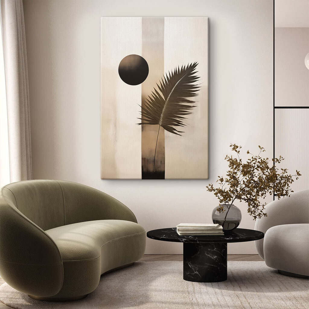 Een blad en een cirkel — interieur 1