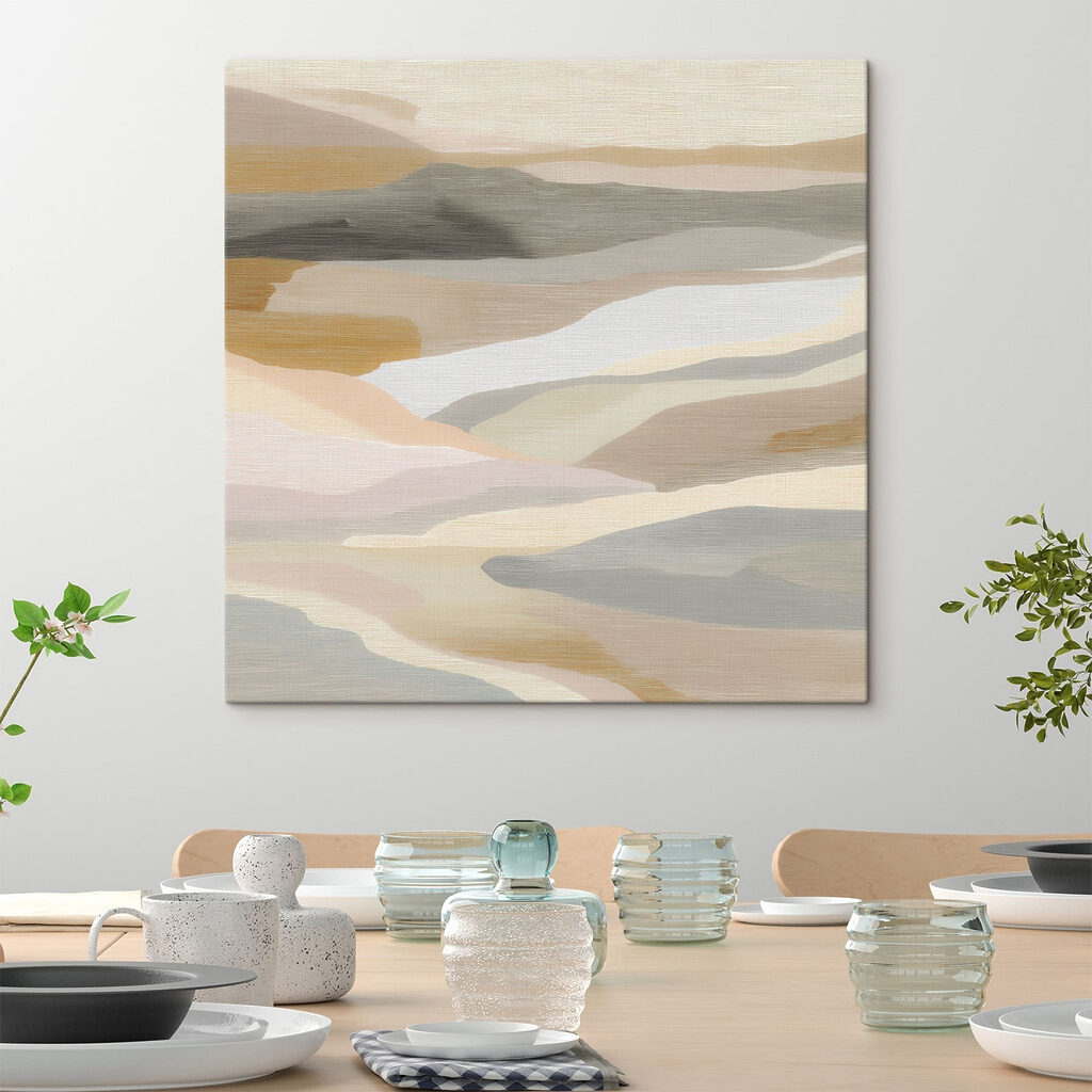 Rustig landschap in zachte tinten — interieur 3