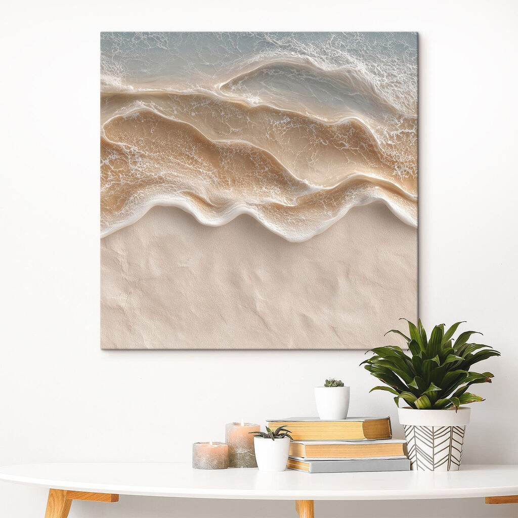 Zachte branding als reliëf — interieur 3
