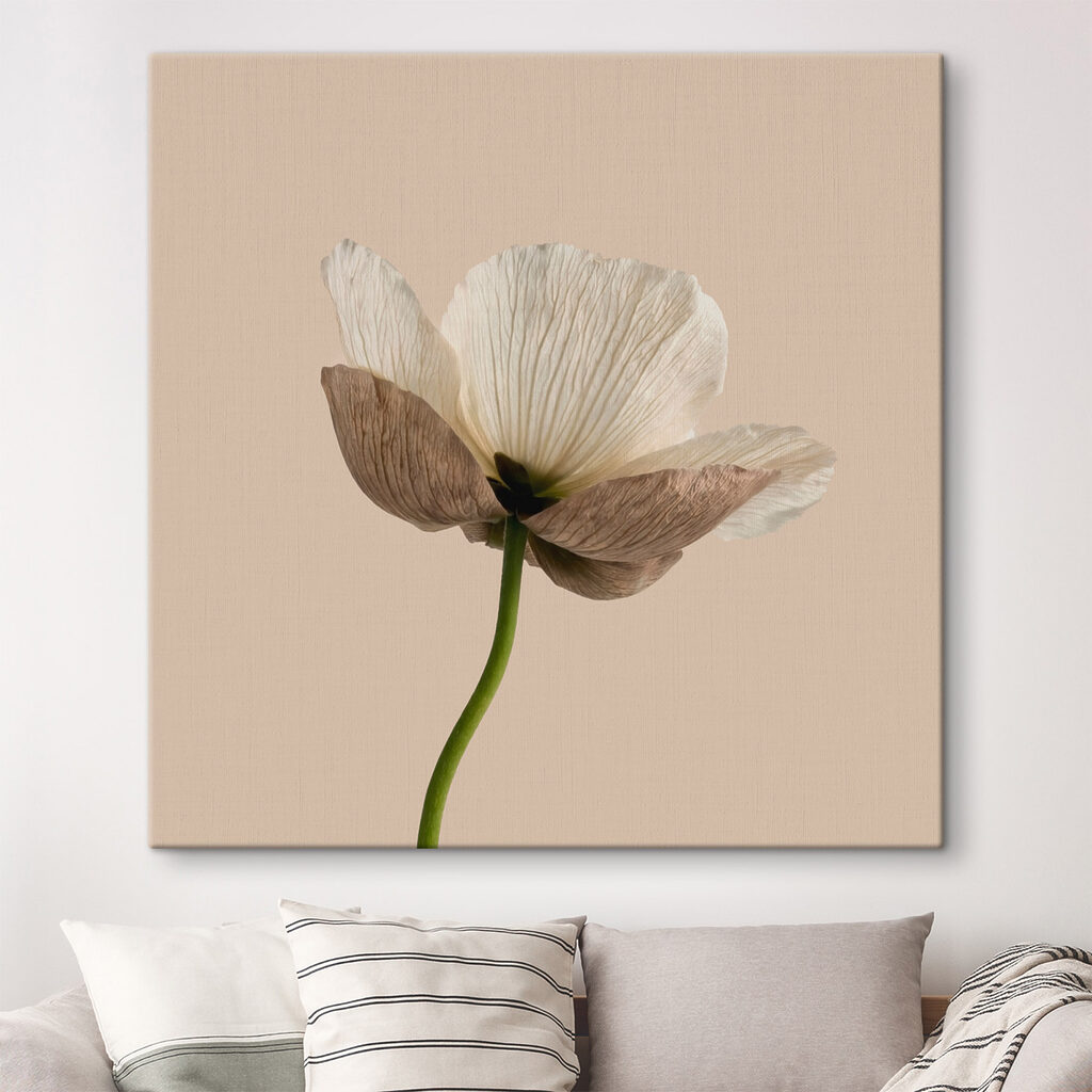 Bloem op groene steel — interieur 1