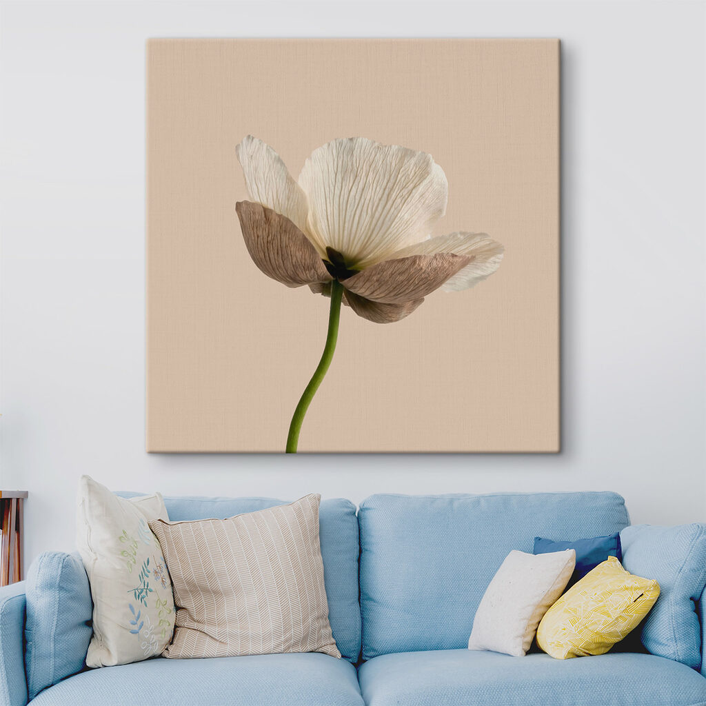 Bloem op groene steel — interieur 2